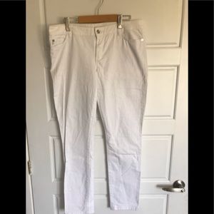Michael Kors white jeans size 10